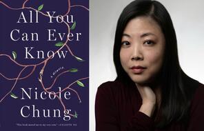 All You Can Ever Know book cover beside Nicole Chung headshot.