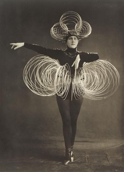 The Triadic Ballet was created by Oskar Schlemmer, a painter, sculptor, designer, and choreographer who taught at the Bauhaus art school in Germany during the Weimar Republic. Schlemmer’s ballet represented the Bauhaus style–uncluttered, modern, and geometric.