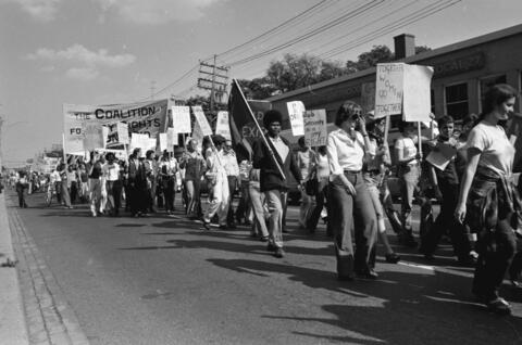 Picture of Gay Rights Protest March In Toronto, 1970'S.
