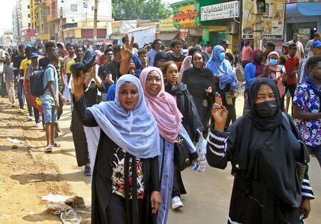 Sudanese Women At Demonstration System